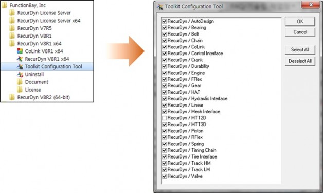 Toolkit Configuration Tool
