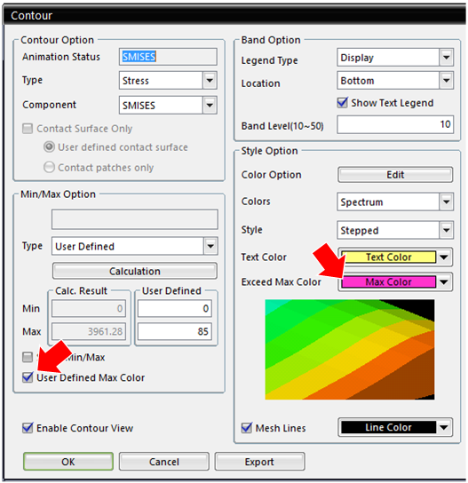 RecurDyn Contour