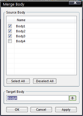 merge body