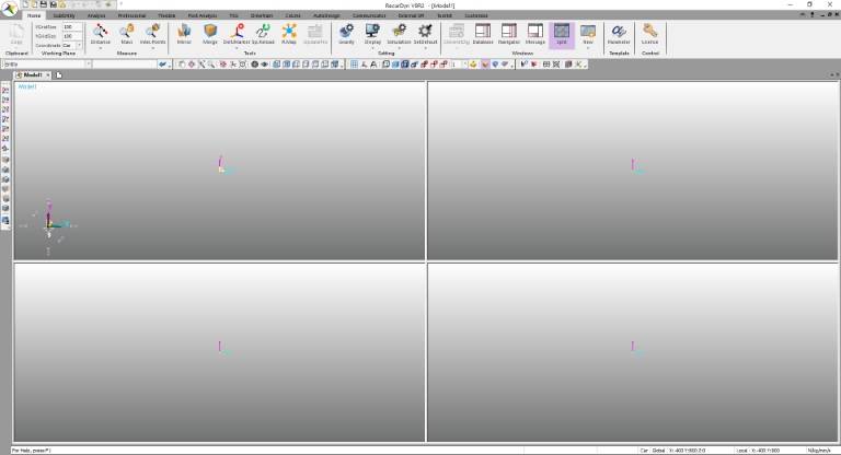 Split Windows of Animation in RecurDyn