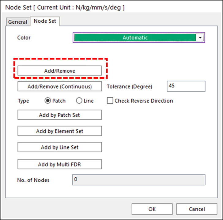 Node set